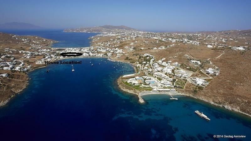 Magical Ornos! Beach House!Beach 1' Walk-Mykonos Town 2Km Exterior photo